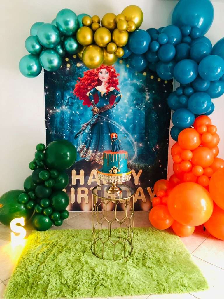 Decoración personalizada para cumpleaños infantil en Miami