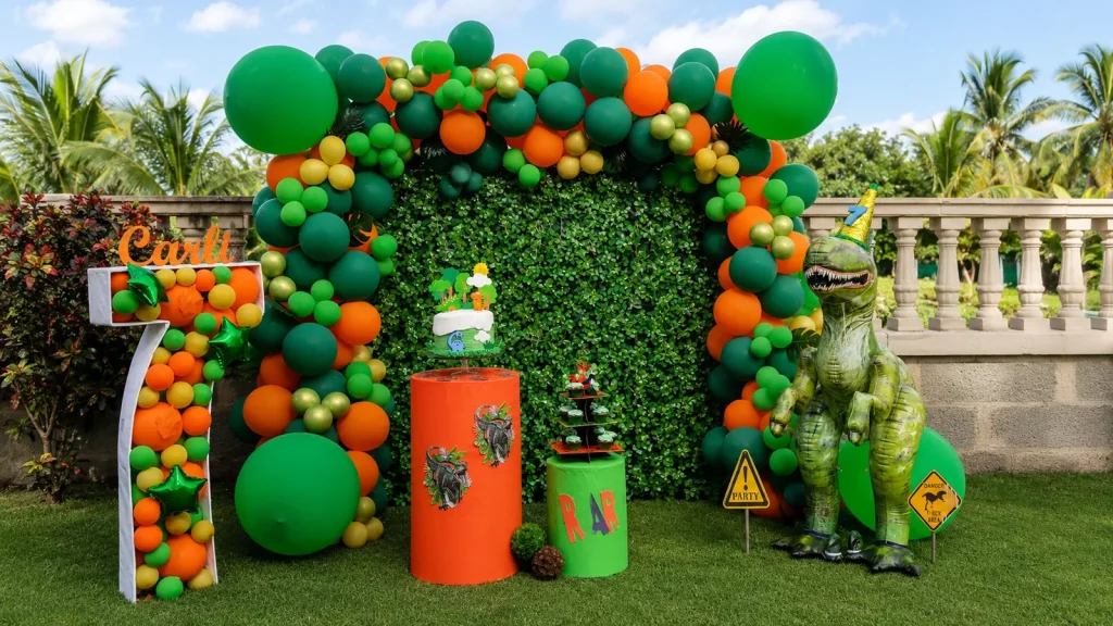 La Gran Fiesta de Cumpleaños de Dinosaurios de Carlitos